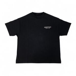 Fear of God Essentials Oversized Crewneck T-Shirt in Black - NWT